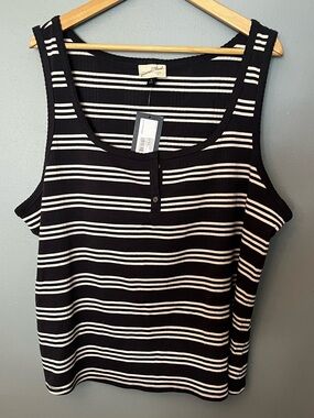 NWT Universal Thread Striped Tank Top